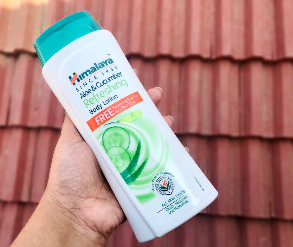 Himalaya Aloe and Cucumber Body Lotion Review
